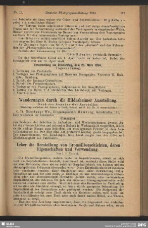 Wanderungen durch die Hildesheimer Ausstellung