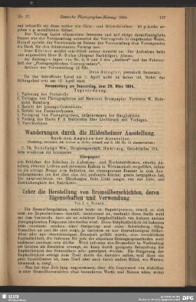 Wanderungen durch die Hildesheimer Ausstellung