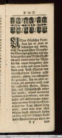 [Chur-Sächsische Post-Charte]