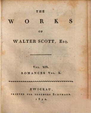 The antiquary : in four volumes, 2