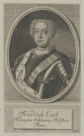 Bildnis des Friedrich Carl zu Schleswig-Holstein-Ploen