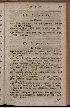 XIV. Appendix.