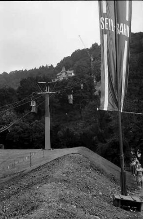Freiburg: Schlossbergbahn von unten