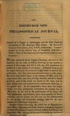 The Edinburgh new philosophical journal. 17/18. 1830