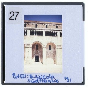 Bari, S. Nicola : Südflanke