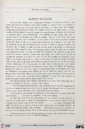 2: Rapport de police