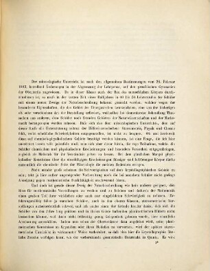 Der krystallographische Unterricht in Ober-Tertia