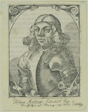 Bildnis des Petrus Medices