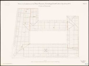 Preußische Seehandlung, Berlin: Grundriss Dachverband 1:100