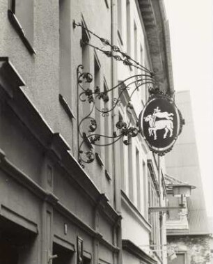 Schmiedeeiserner Ausleger