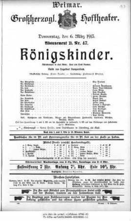 Königskinder