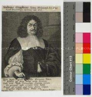 Porträt des schlesischen Barockdichters Andreas Gryphius