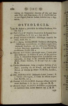 Osteologia. - Mors.