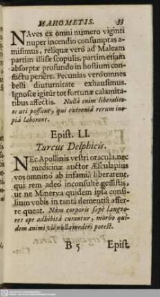[Epistola LI. - LX.]