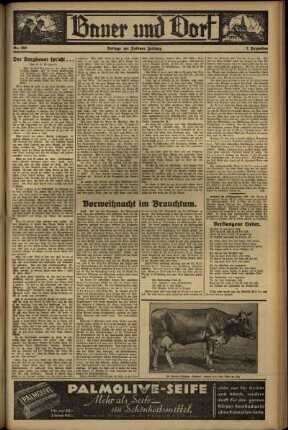 Zweite Ausgabe vom Freitag, den 07. Dezember 1934.