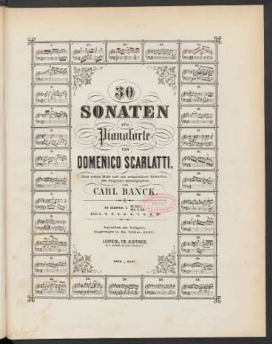 Heft 9: 30 Sonaten für Pianoforte