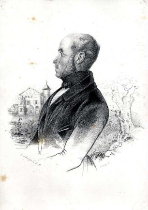 Album der Tischgesellschaft im Darmstädter Hof. Oberforstrat von Gemmingen