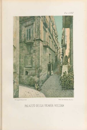 Tav. XXVI. Palazzo della Vicaria Vecchia