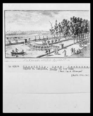 Chantilly, Park, Kaskaden