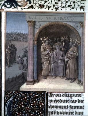 Des cas des nobles hommes et femmes — Alexander Balas, König von Syrien, Folio 190verso