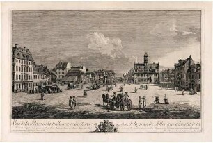 Der Neustädter Markt zu Dresden