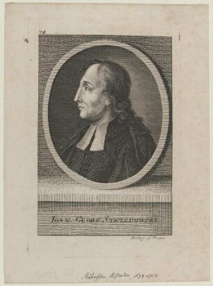 Bildnis des Johann Georg Strzedowsky