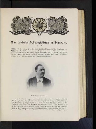 Direktor Alfred Freiherr von Berger