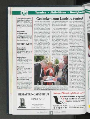 Gedanken zum Landstraßenfest