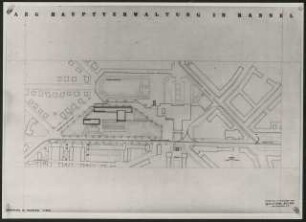 AEG Hauptverwaltung, Kassel: Lageplan 1:500