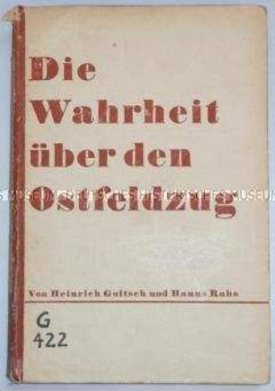 Dokumentation der feindlichen englischen Berichtserstattung über den Ostfeldzug