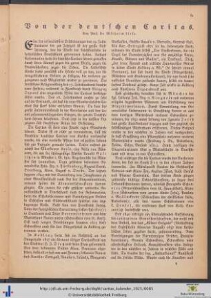 Von der deutschen Caritas.