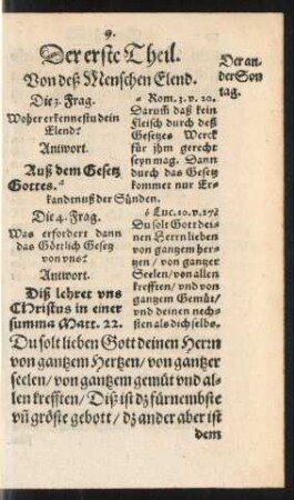Von deß Menschen Elend.