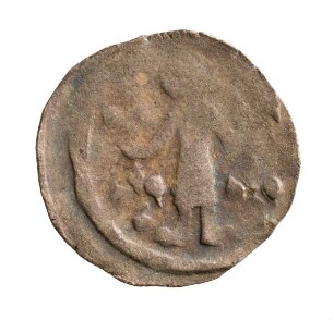 Münze, Pfennig, um 1375 (1373-1415)