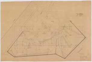 Hansaviertel Grünflächen südliches Hansaviertel. Interbau Berlin 1957: Vermessungsplan Klopstockstraße 29, 1:200