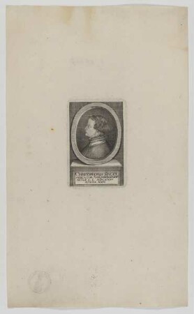 Bildnis des Christophorus Singer