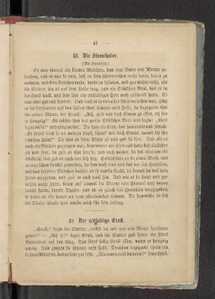 49. Der mitleidige Ernst.