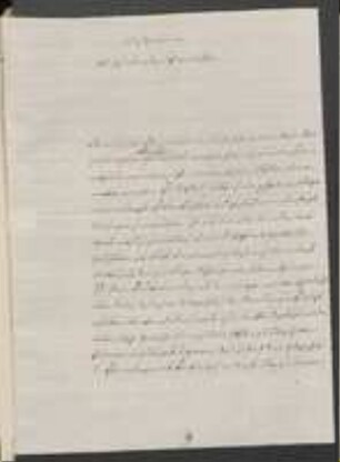 Brief von Johann Friedrich Pott an Johann Jacob Kohlhaas