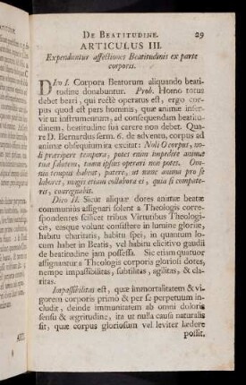29-34, Articulus III - IV