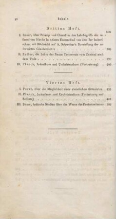 An die Leser der Theologischen Jahrbücher