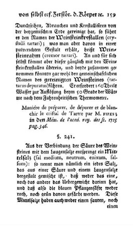 Mittelsalze überhaupt (§§. 241, 242)