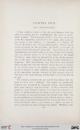 Chapter XXIX.: The Amphitheatre