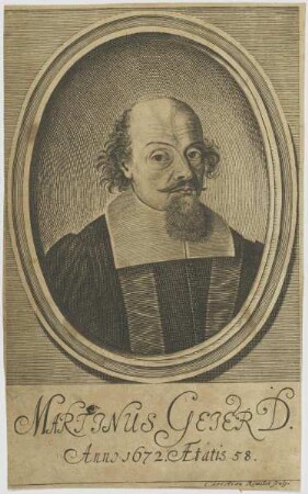 Bildnis des Martinus Geier