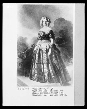 Bildnis der Marie Caroline Auguste de Bourbon