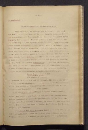 10. Lehrbrief. K.I. Zersetzungsgase und Schwächezustand.