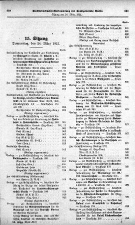 Sitzung 15, 24. März 1921