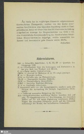 Abbreviaturen