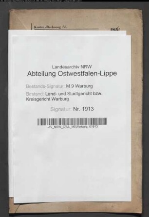 Erblasser: Knippschild, Joseph; Erblasser: Knippschild, Anna Maria, geb. Hillebrand: