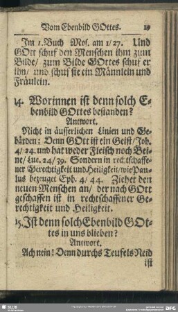 [Vom Ebenbild Gottes]