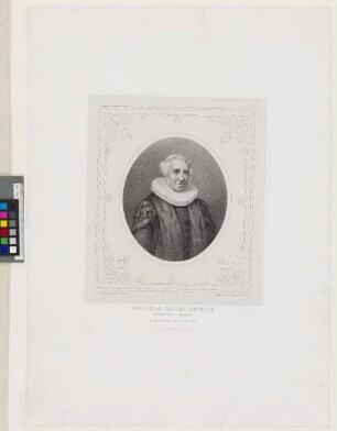 [Bildnis von Christian Daniel Benecke]