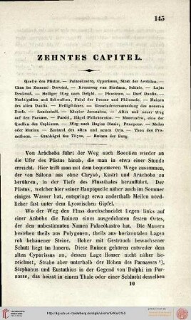 Zehntes Capitel